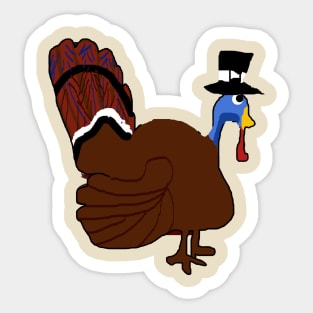 Turkey Day Sticker